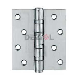 manufacturer supply easy installation durable 3 inch/4 inch stainless steel Ball Bearing Fire Satin Finish Butt iron Door Hinge
