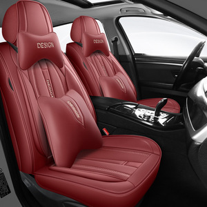 Accessoires intérieurs de voiture, housses de siège de voiture universelles en cuir de luxe Wellfit pour Mercedes Benz <span class=keywords><strong>BMW</strong></span> Audi Tesla Toyota Honda Kia - Product Image 3