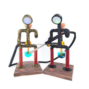 Chicha robotique unique, pipe à chicha Spaceman, Hubbly Bubbly Huka, recharge LED, nouveau design, ensemble de chicha - Product Image 1