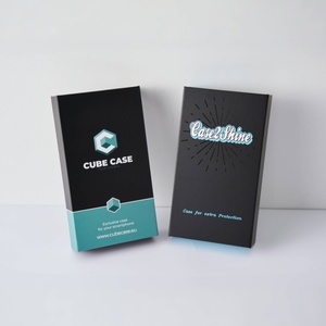Caja de teléfono móvil con tapa magnética de lujo personalizada, caja de regalo de embalaje de papel con cierre de espuma para teléfono para funda de teléfono <span class=keywords><strong>Samsung</strong></span> - Product Image 4