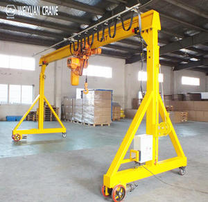 500 किलोग्राम 1 टन 2टन 3 टन 5 टन गोदाम अनुप्रयोग जीतरी क्रेन पोर्टेबल 3 टन छोटे गैन्ट्री क्रेन बिक्री के लिए - Product Image 2