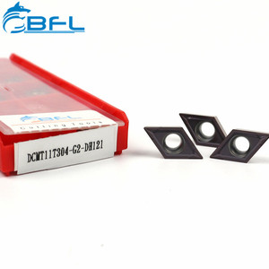 Bfl công cụ <span class=keywords><strong>CNC</strong></span> chèn Carbide nhà sản xuất DCMT11T304-G2-DH121carbide phay quay chèn máy công cụ chèn - Product Image 3