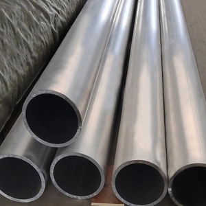 Tube en <span class=keywords><strong>aluminium</strong></span> extrudé OEM 6061 T6, diamètre <span class=keywords><strong>20</strong></span>-180 <span class=keywords><strong>mm</strong></span>, finition anodisée pour boîtiers LED et applications électroniques, longueur personnalisée - Product Image 2