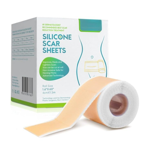 Patch cicatrisant transparent en silicone pour les cicatrices hypertrophiques postopératoires - Product Image 1