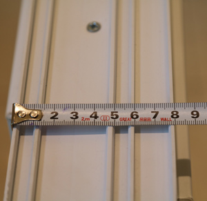 32 'x 22' Trắng uPVC vật liệu cửa sổ trượt đôi kính của PVC trượt cửa sổ sinh thái thân thiện không thấm nước - Product Image 5