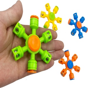 Jouet de décompression amusant pour enfants en gros, avec billes en acier électroplaqué, jouet anti-stress pour adultes, Fidget Spinner - Product Image 1