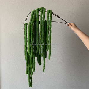 <span class=keywords><strong>Plantes</strong></span> artificielles suspendues en gros L-255, Amarante verte, fausse plante grimpante <span class=keywords><strong>pour</strong></span> la décoration de plafond de mariage et de maison - Product Image 4