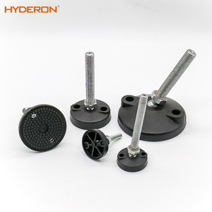 Hyderon Industrial Feet 2500XX Series All Steel Adjustable Nylon Base For Machinery Support - Product Image 2