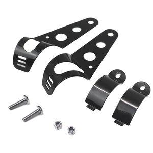 RACEPRO 28 Mét-43 Mét Phổ Fork Ear Chopper Đèn Pha Chủ Điều Chỉnh Fork Núi Đen Xe Máy Đèn Pha Núi Chân Đế - Product Image 3