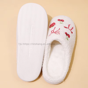 Meilleures pantoufles d'intérieur en TPR pour femmes, avec dessus en peluche, pantoufles élégantes pour femmes de qualité supérieure - Product Image 3