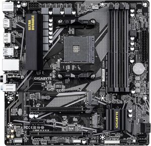 เมนบอร์ด GIGABYTE B550M <span class=keywords><strong>DS3H</strong></span> AC R2 AM4 MATX รองรับซีพียู Ryzen ซีรีส์ 5000/4000/3000, DDR4, 2XM.2, PCIe 4.0, WIFI5 - Product Image 2