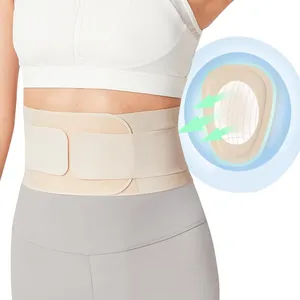 1 pièce Nouvelle <span class=keywords><strong>ceinture</strong></span> <span class=keywords><strong>de</strong></span> soutien lombaire fine <span class=keywords><strong>pour</strong></span> soulager les douleurs du bas du <span class=keywords><strong>dos</strong></span>, support <span class=keywords><strong>de</strong></span> taille <span class=keywords><strong>pour</strong></span> hommes et femmes, en matériau composite - Product Image 1