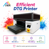 Imprimante DTG commerciale pour tissus en coton/mélange, format A3, vitesse rapide, machine d'impression directe sur vêtement