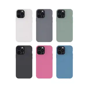 Wholesale Factory 14 Max 14 Pro Max Bio-degradable Phone Case Environmentally Friendly Soft Cases For IPhone 13 12 11 Pro Max