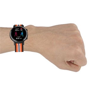Correa de nailon para reloj <span class=keywords><strong>Huawei</strong></span> GT GT2 / Honor <span class=keywords><strong>Magic</strong></span> <span class=keywords><strong>watch</strong></span> <span class=keywords><strong>2</strong></span>, diseño personalizado diferente, 20mm - Product Image 5