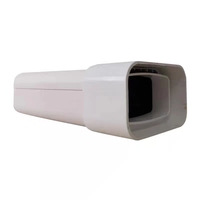 Système NFT 100x60mm, système de canal hydroponique à Double paroi pour serre de chine