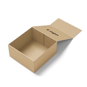 Túi Đựng Quà Bằng Giấy Kraft Cứng Từ Tính Thiết Kế Theo Yêu Cầu Túi Bìa Cứng Màu Nâu Sang Trọng Hộp Gấp Thủ Công - Product Image 2