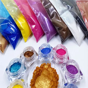 Pigmento de Mica Multicolor al por Mayor para Uso Cosmético y en Recubrimientos, Pigmento Inorgánico, 25 kg/bolsa - Product Image 4