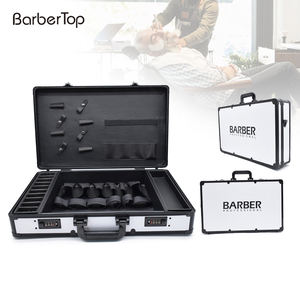 Caja <span class=keywords><strong>de</strong></span> aluminio para herramientas, maletín <span class=keywords><strong>de</strong></span> vuelo con contraseña/equipo <span class=keywords><strong>de</strong></span> llave bloqueado, estuche <span class=keywords><strong>de</strong></span> almacenamiento para <span class=keywords><strong>manicura</strong></span> y maquillaje cosmético - Product Image 4