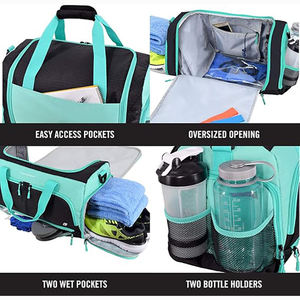 Muestra Gratuita de Bolsa de Viaje Grande de 22 Pulgadas, Bolsa de Viaje Plegable Portátil al por Mayor, Bolsa Deportiva de Gran Capacidad, Bolsa de Deporte - Product Image 4