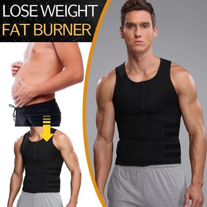 Roupa Modeladora Abdominal Masculina de Borracha de Cloropreno, Suporte Peitoral Ajustado, Corset Pós-parto, Sucesso de Vendas Transfronteiriço - Product Image 4