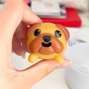 Tongue-out Puppy Stress Relief Squeeze <b>Toy</b>, Cute and Healing, Perfect <b>Desktop</b> Decoration Gift for Friends - Product Image 1