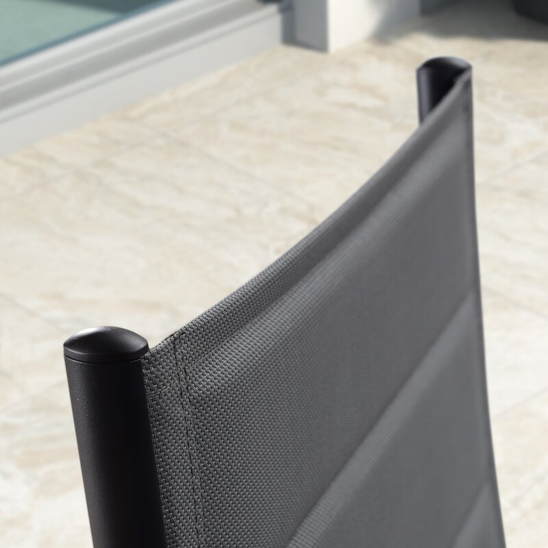 New arrival outdoor patio furniture rectangular dinning table folding chair dinning sets