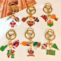 Produsen Gantungan Kunci Logam Paduan Seng Bentuk Bunga Kartun Hewan, Gantungan Kunci Enamel Lunak Keras Custom