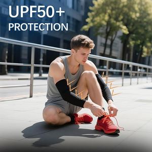 Mangas Deportivas de Enfriamiento Personalizadas para Hombre y Mujer, Protección Solar UV para Correr, Ciclismo, Golf, Actividades al Aire Libre - Product Image 4