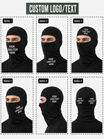 Cagoule tactique pour homme avec logo personnalisé imprimé, masque intégral Sheisty, balaclava pour casque de vélo