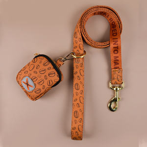 MIDEPET, conjunto de arnés de cuello de correa de perro grande de lujo para mascotas, logotipo de patrón personalizado, nailon reflectante para perros pequeños y medianos para gatos - Product Image 5