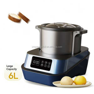 Machine de cuisson électrique 1000W en acier inoxydable pour Fufu, Banku, Ugali, Amala, semoule et purée de pommes de terre, usage domestique et professionnel - Product Image 1