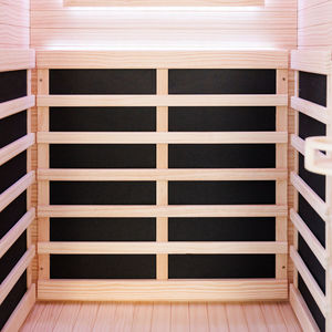 Sauna Portátil para Interiores de 1050W, Sauna Personal de Madera con Infrarrojos Lejanos y Luz Ambiental - Product Image 5