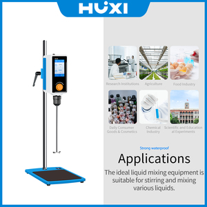 HUXI Lab 지능형 60L 디지털 오버헤드 터치스크린 전진/후진 전기 믹서 교반기 제조업체 - Product Image 5