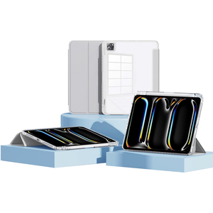 En stock pour <span class=keywords><strong>iPad</strong></span> Pro 11" (M5/M4) Étui de protection pour tablette Anti-pliage Plaque arrière renforcée Housse de protection - Product Image 1