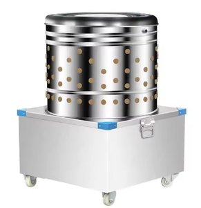 Plumeuse à poulet automatique en acier inoxydable, prix usine, 200 volailles, haute efficacité, pour ligne d'abattage, machine à plumes de volaille - Product Image 5