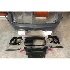 Kit de carrosserie de pare-chocs pour Range rover <span class=keywords><strong>velar</strong></span> 2017-2021 mise à niveau vers le modèle <span class=keywords><strong>SVA</strong></span> comprenant un ensemble de pare-chocs avant et arrière avec grille - Product Image 2