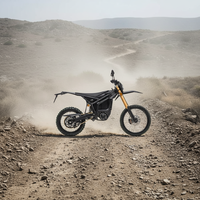 Moto électrique tout-terrain Talaria Komodo 2025 longue portée, grande puissance 32 kW, 97,2 V 45 Ah, homologuée pour la route L3e