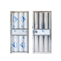 Porte d'entrée sécurisée en acier inoxydable, étanche, insonorisée, anti-effraction, sur mesure, pour appartement moderne commercial