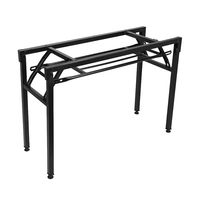 Banc pliant portable d'extérieur moderne en fer, durable et écologique, pour camping et terrasse, vente en gros à prix abordable