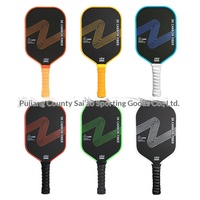 Raquette de pickleball en fibre de carbone pressée à chaud transfrontalière T700, finition mate texturée, qualité compétition, 44 700g