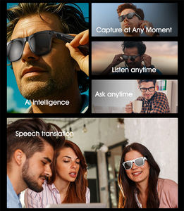 New Model XK pro3 Smart AI <b>Glasses</b> <b>with</b> 1.0MP Pixels <b>Camera</b> Photo Translation Object Recognition Ai Sunglasses - Product Image 5