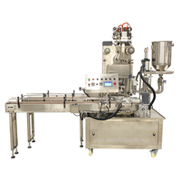 Machine automatique de remplissage et de scellage de gobelets en plastique pour houmous, machine d'emballage automatique de gobelets pour confiture de fruits et pâte, prix bas à vendre