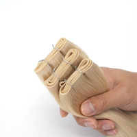 Extensions de cheveux vierges Volume Invisibles Genius Weft, Extensions de cheveux à trame épaisse 30 pouces pour salon