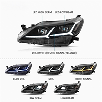 Para Toyota Reiz 2010-2013 X130, Conjunto de Faros Delanteros LED Modificados, Repuesto de Faros para Automóvil, Suministro de Fábrica, Piezas de Automóvil - Un Par