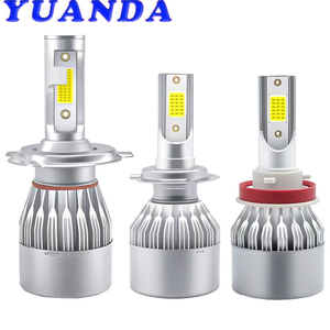 ไฟ LED สีน้ำเงินกำลังสูง 72W 12V สำหรับรถยนต์ หลอดไฟหน้า H4 H13 H10 H11 9005 9006 แบบยูนิเวอร์แซล - Product Image 4