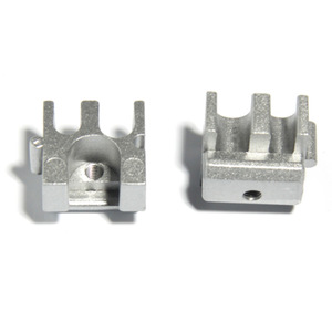 3030 Aluminum Profile Roller Bracket Curved Head Sandblasted For Industrial Conveyor Systems - Product Image 3