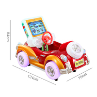 Type de simulation interactive 3D Voiture à bascule à pièces pour enfants Voiture classique Voiture jouet