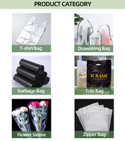 Sacs cadeaux en plastique transparent imprimés sur mesure pour l'emballage de bonbons et de sucre, sacs en plastique transparent OPP CPP pour friandises, bonbons, biscuits, sacs à friandises