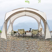 Dômes de sport gonflables, tentes d'extérieur quatre saisons, tonnelle familiale, auvent d'été pliable, imperméable, protection UV50+, grand espace